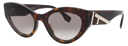 FENDI FE40194I Frame DARK HAVANA Lens BROWN GRADIENT