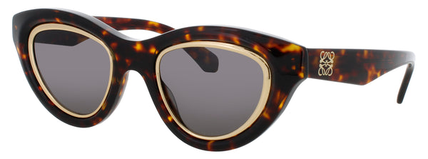 LOEWE LW40182U Frame DARK HAVANA Lens SMOKE
