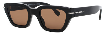 FENDI FE40191I Frame SHINY BLACK   Lens BROWN