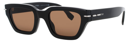FENDI FE40191I Frame SHINY BLACK   Lens BROWN