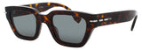FENDI FE40191I Frame DARK HAVANA Lens GREEN