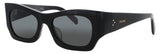 CELINE CL40333U Frame SHINY BLACK Lens SMOKE