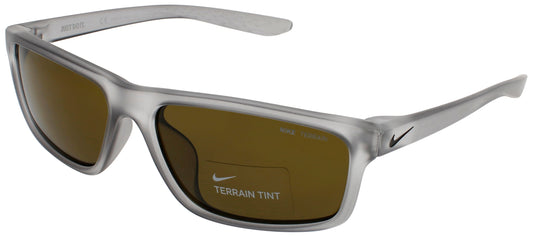 NIKE CHRONICLE E CW CW4655 Frame MATTE WOLF GREY Lens BROWN TERRAIN TINT
