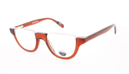 EYEBOBS DEEP LEE Frame GARNET RED CRYSTAL Lens DEMO