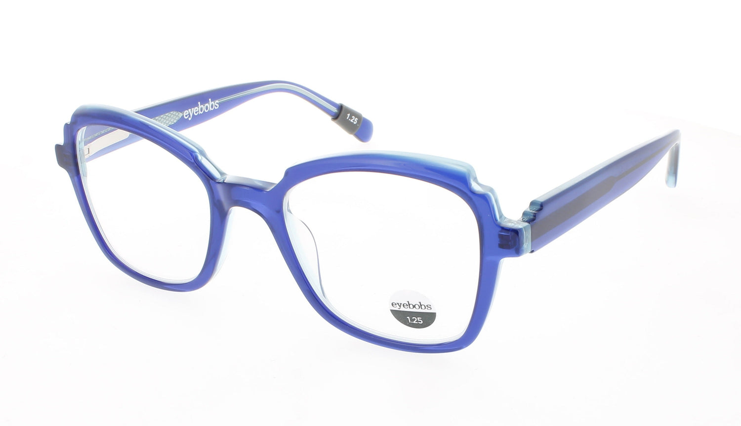 EYEBOBS FUN PARK Frame TRIPLE-LAYERED CRYSTAL BLUE Lens DEMO