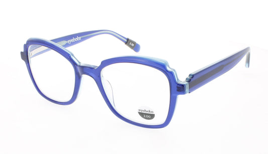 EYEBOBS FUN PARK Frame TRIPLE-LAYERED CRYSTAL BLUE Lens DEMO