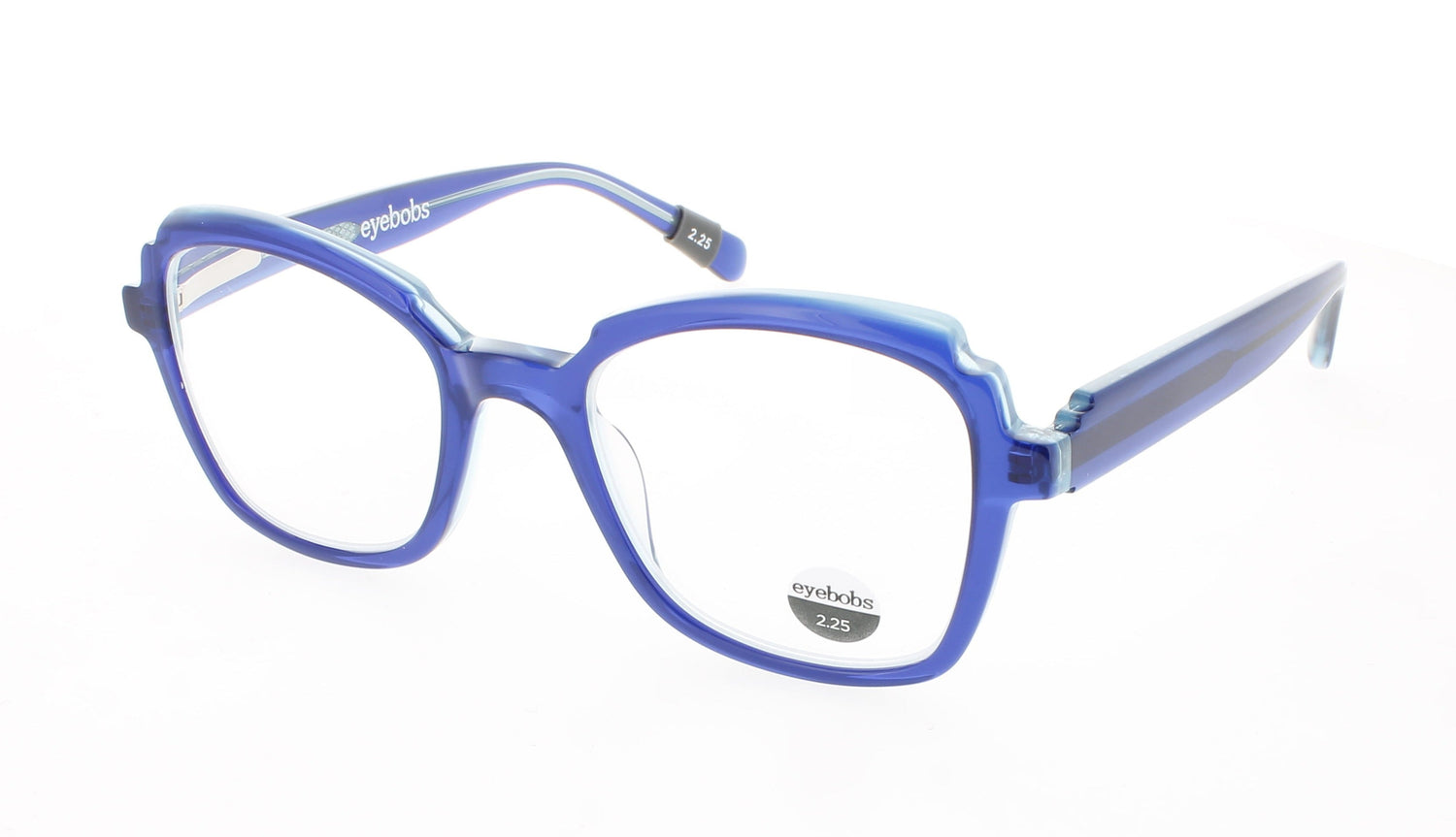 EYEBOBS FUN PARK Frame TRIPLE-LAYERED CRYSTAL BLUE Lens DEMO