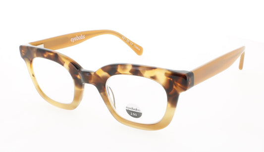 EYEBOBS SIGNAL FIRE Frame TORTOISE TO AMBER FADE Lens DEMO