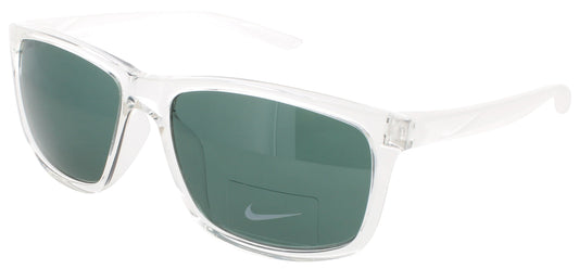 NIKE CHASER ASCENT DJ9918 Frame CLEAR/WHITE Lens GREEN