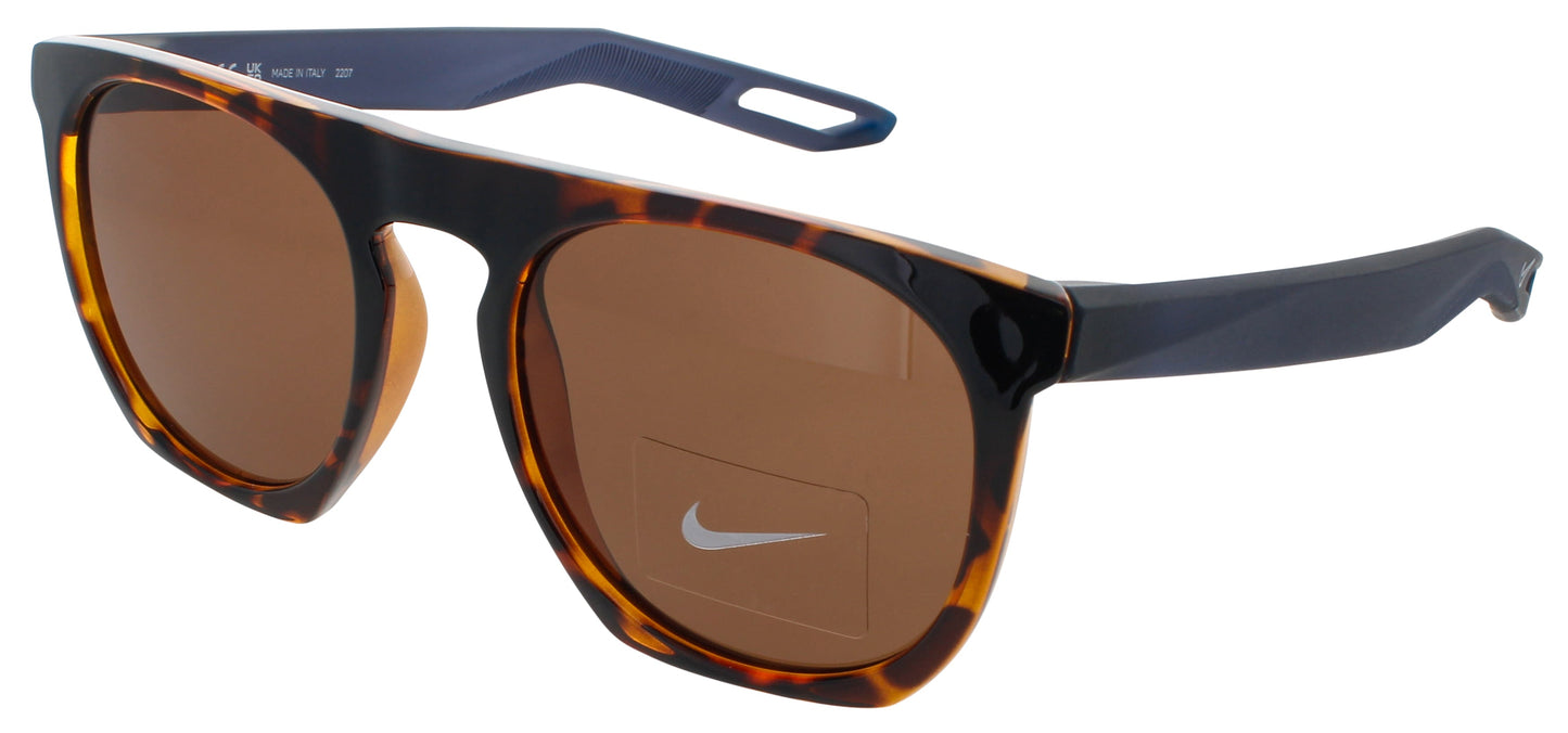 NIKE FLATSPOT XXII DV2258 Frame TORTOISE Lens BROWN