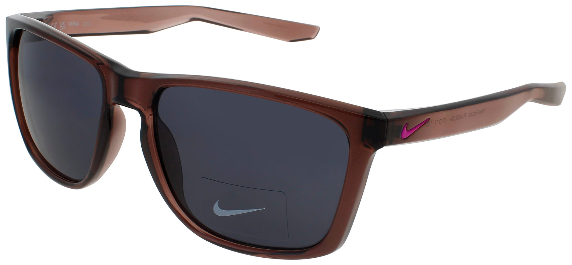 NIKE FORTUNE FD1692 Frame PLUM ECLIPSE Lens DARK GREY