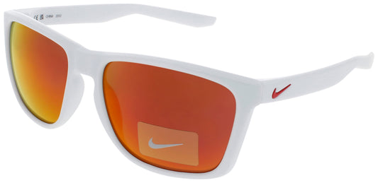 NIKE FORTUNE M FD1805 Frame WHITE Lens RED MIRROR
