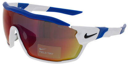 NIKE SHOW X RUSH TEAM FD1887 Frame WHITE/GAME ROYAL Lens FIELD TINT
