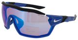 NIKE SHOW X RUSH TEAM FD1887 Frame GAME ROYAL Lens BLUE MIRROR