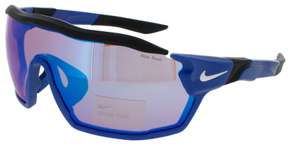 NIKE SHOW X RUSH TEAM FD1887 Frame GAME ROYAL Lens BLUE MIRROR