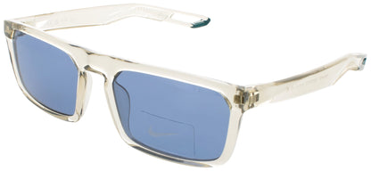 NIKE NV03 DZ7374 Frame LIGHT BONE Lens BLUE