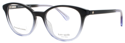 KATE SPADE AGGIE Frame BLACK / BLUE Lens DEMO