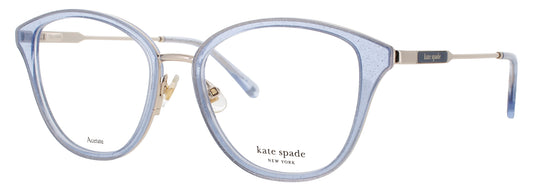 KATE SPADE HALLIE/G Frame BLUE GLITTER Lens DEMO