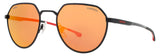 CARRERA CARDUC 036/S Frame MATTE BLACK Lens RED MIRROR
