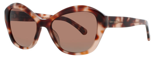 KATE SPADE AGLAIA/S Frame NUDE / PINK HAVANA Lens BROWN GRADIENT POLARIZED