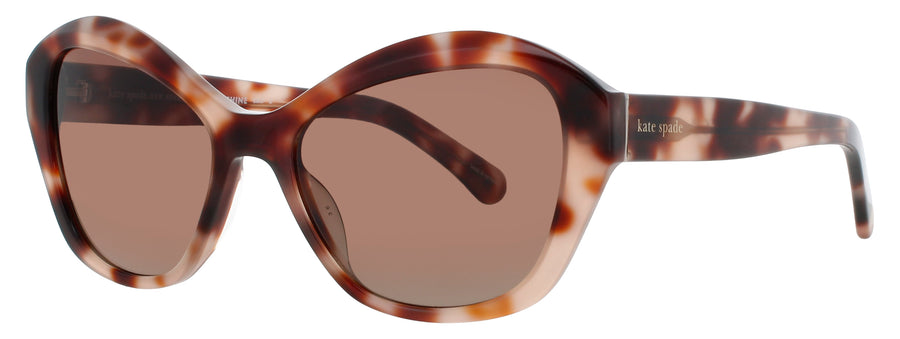 KATE SPADE AGLAIA/S Frame NUDE / PINK HAVANA Lens BROWN GRADIENT POLARIZED