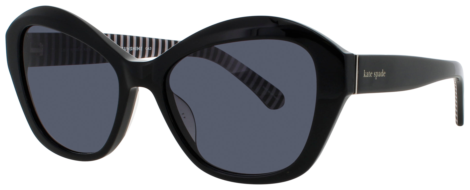 KATE SPADE AGLAIA/S Frame BLACK Lens GREY GRADIENT