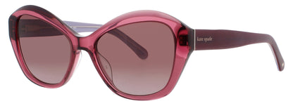 KATE SPADE AGLAIA/S Frame RED Lens PINK GRADIENT