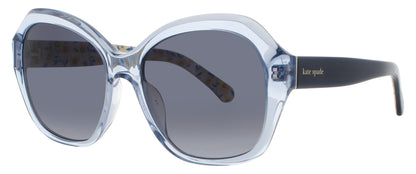 KATE SPADE LOTTIE/G/S Frame BLUE Lens DARK GREY FLASH