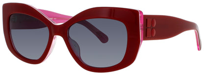 KATE SPADE FRIDA/G/S Frame RED/BRIGHT PINK Lens GREY GRADIENT
