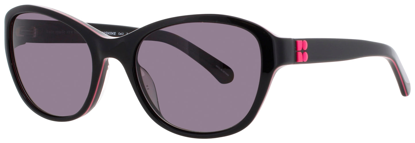 KATE SPADE GOLDA/G/S Frame BLACK Lens POLARIZED GREY