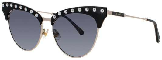 KATE SPADE ALVI/G/S Frame BLACK, PEARL Lens GREY GRADIENT
