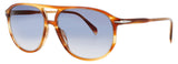 DAVID BECKHAM DB 1159/S Frame BROWN HORN Lens BLUE TINT