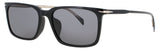 DAVID BECKHAM DB 1163/F/S Frame BLACK Lens SMOKE