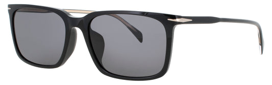 DAVID BECKHAM DB 1163/F/S Frame BLACK Lens SMOKE