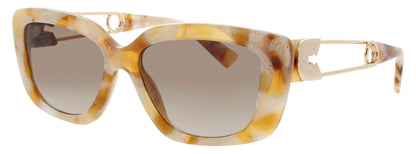 MOSCHINO MOS168/S Frame HAVANA / WHTE Lens BROWN GRADIENT