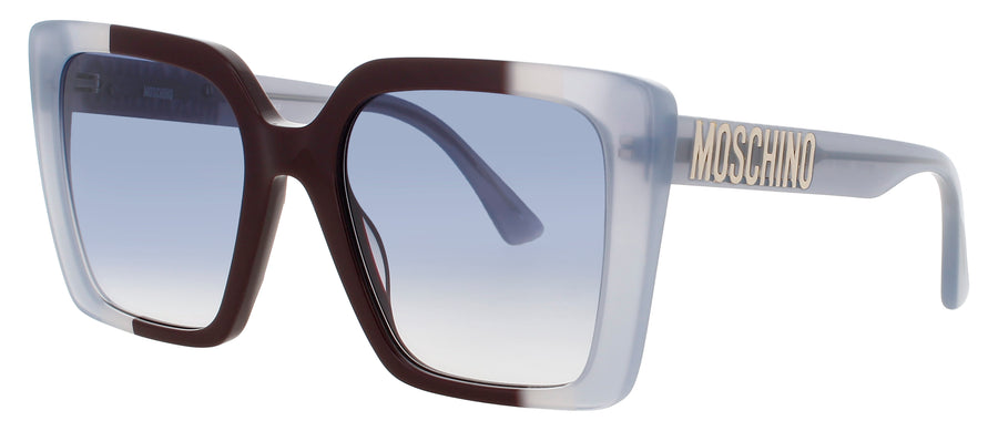MOSCHINO MOS172/S Frame BLUE BURGUNDY Lens BLUE GRADIENT