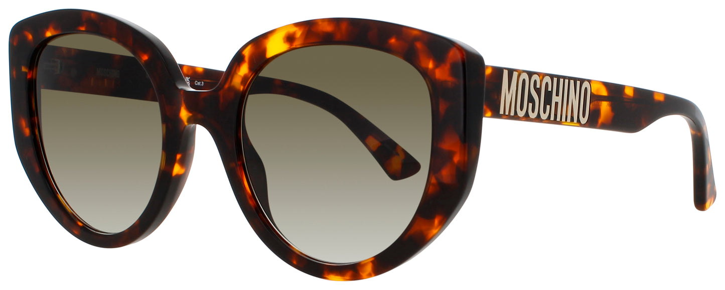 MOSCHINO MOS173/S Frame HAVANA Lens GREEN GRADIENT