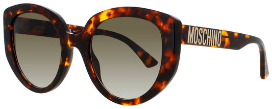 MOSCHINO MOS173/S Frame HAVANA Lens GREEN GRADIENT