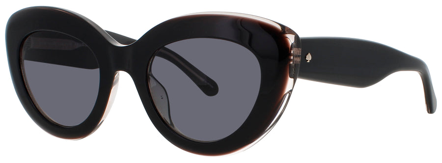 KATE SPADE CAPRI/G/S Frame BLACK PINK  Lens GREY GRADIENT
