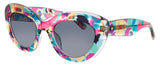 KATE SPADE CAPRI/G/S Frame MULTI CRYSTAL Lens GREY GRADIENT