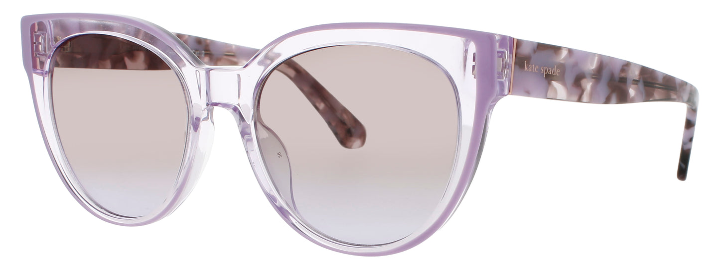 KATE SPADE JAVANA/G/S Frame VIOLET Lens BROWN VIOLET GRADIENT