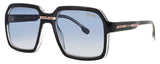 CARRERA VICTORY C 08/S Frame BLACK CRYSTAL Lens GRADIENT BLUE