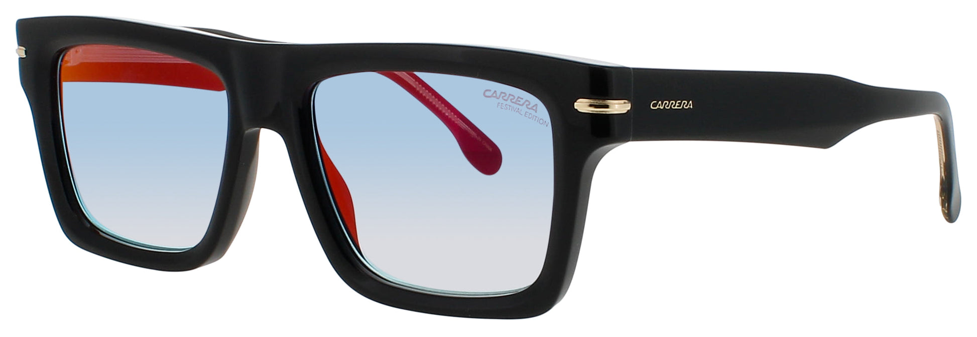 CARRERA 305/S Frame BLACK Lens YELLOW GREEN MIRROR