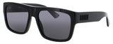 MOSCHINO MOS187/S Frame BLACK Lens SMOKE