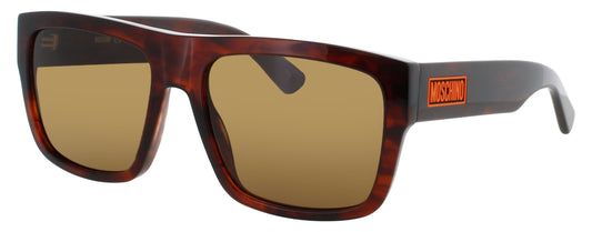 MOSCHINO MOS187/S Frame BROWN HORN Lens BROWN