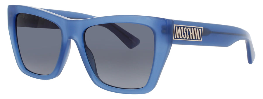 MOSCHINO MOS181/S Frame BLUE Lens GREY GRADIENT