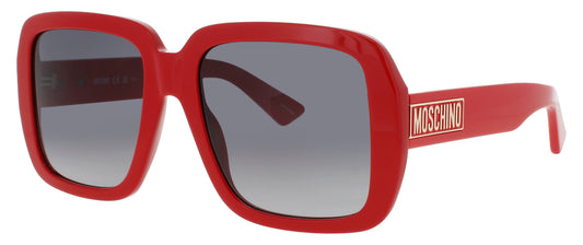 MOSCHINO MOS180/S Frame RED Lens DARK GREY GRADIENT