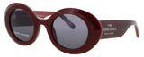 MARC JACOBS MARC 799/S Frame BURGUNDY RED Lens SMOKE