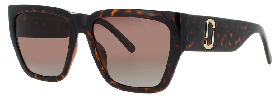 MARC JACOBS MARC-646/S/US Frame BROWN HAVANA Lens BROWN FLASH POLARIZED