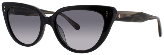 KATE SPADE ALIJAH/G/S/US Frame BLACK Lens DARK GREY